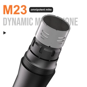 Wireless karaoke system with built -in lithium battery, m23 uhf, 2 wireless channels, portable microphone for church, party speaker 8 Main Sales Microphone Kit Battery - №3