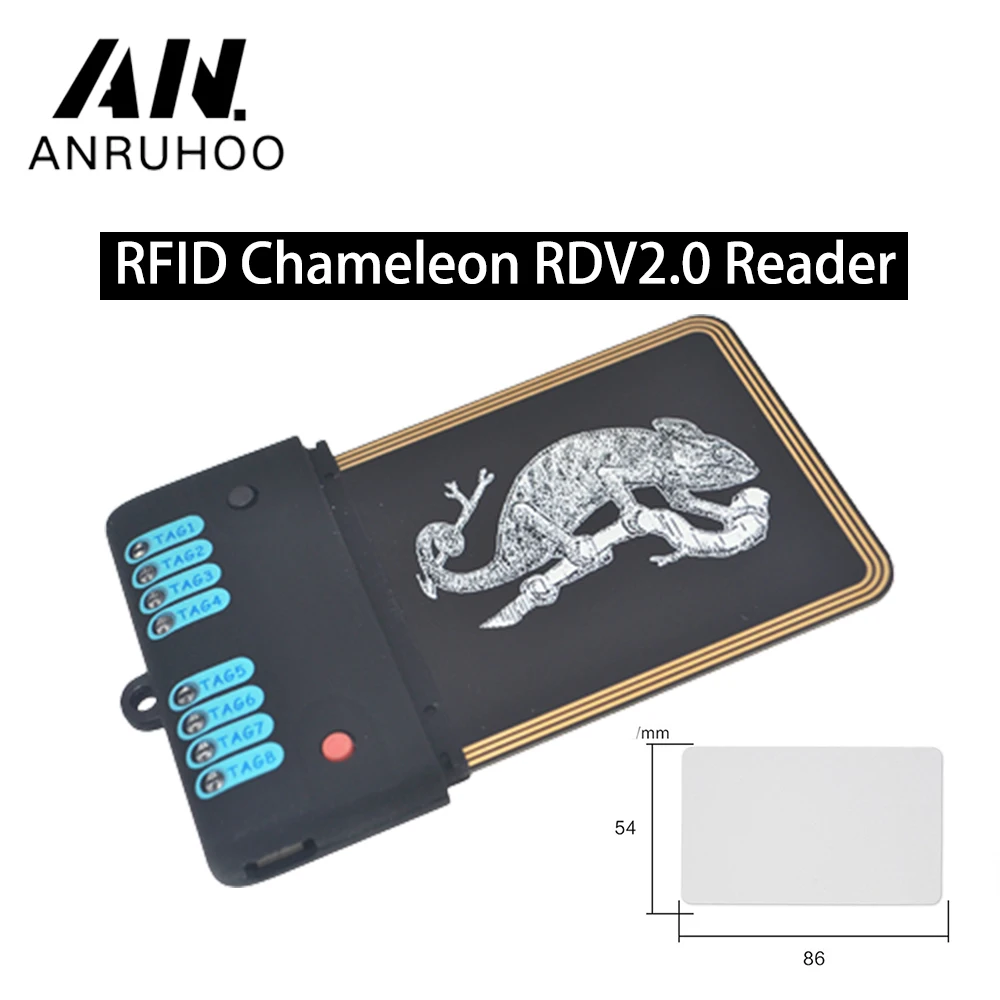 Rfid Proxmark3 Smart Card Reader Chameleon Rdv2.0 13.56mhz Tag Copy Clone Uid 0 Sector Modified Ic Badge Token Duplicator