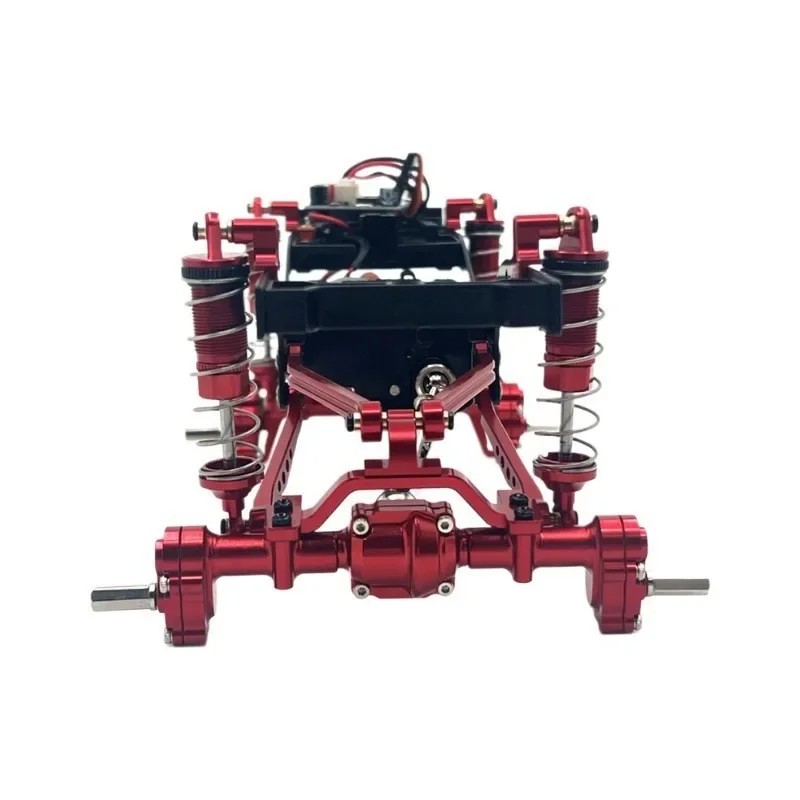 WPL C14 C24 C34 C44 C54 C64 C74 B14 B24 Metal Front and Rear Portal Axle 1/16 RC Car Upgrade Parts Accessories