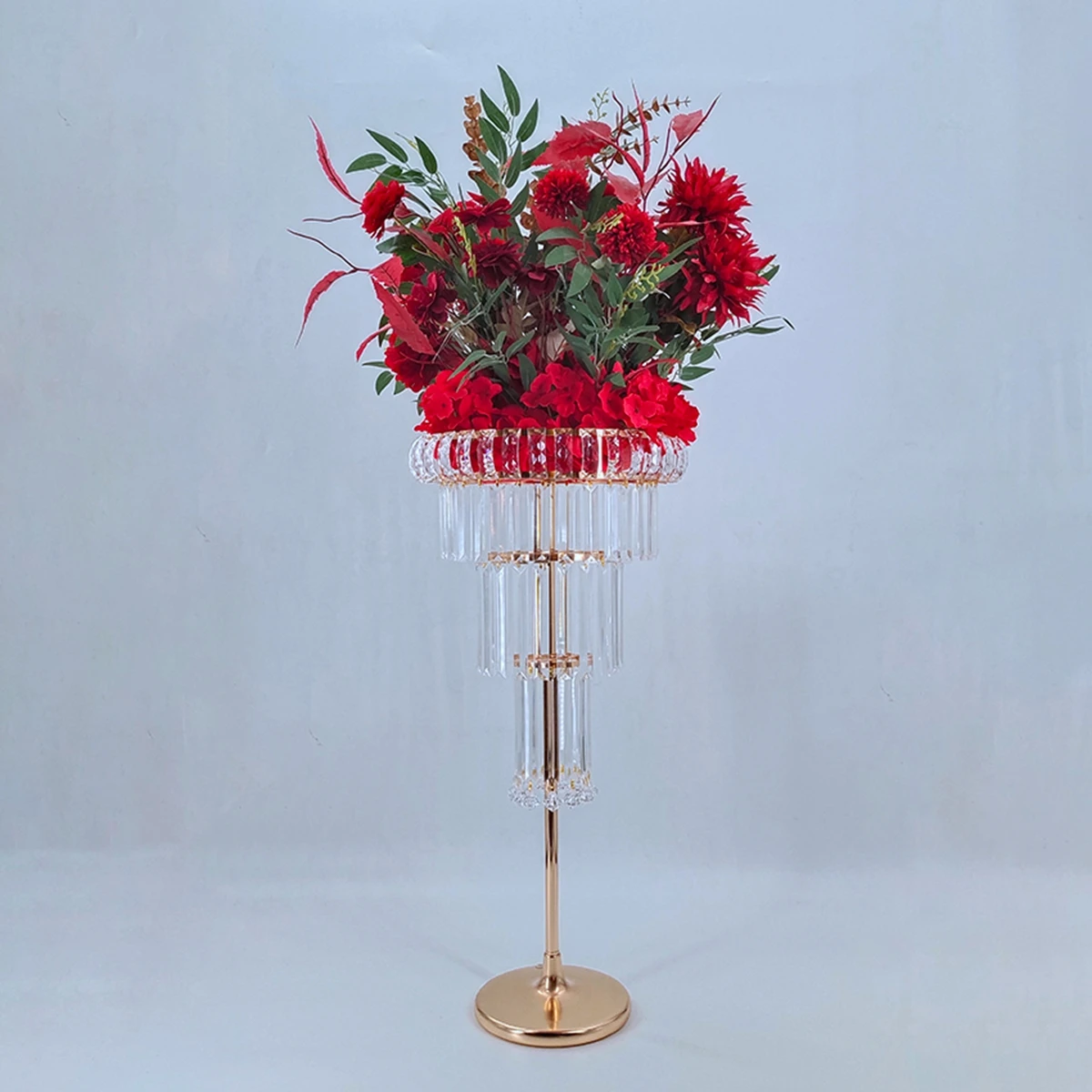 

5pcs)New Arrival Gold Metal Flower Ball Stand Wedding Table Centerpieces for Wedding Event Decoration