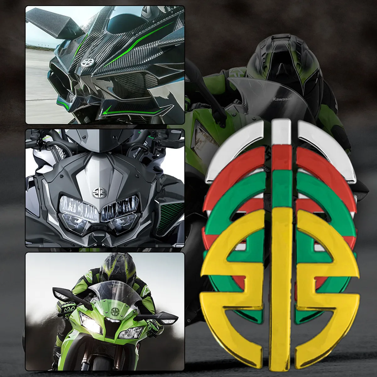 For Kawasaki Sticker Motorcycle Accessories Ninja Versys Z Z1000 Z900 Z800 Z750 Z650 ER6N ZX10R ZX6R ZX4R ZX4RR 1000 650 400 300