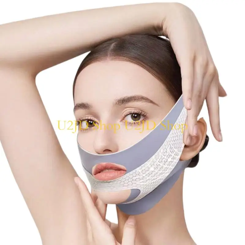 u2jdフェイスシェーパー快適な顔彫刻ストラップ一晩