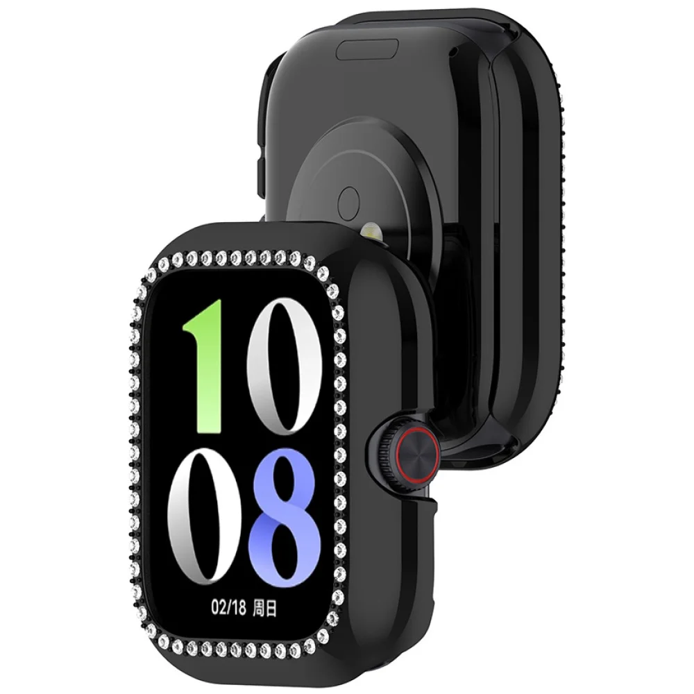 1 قطعة حافظة واقية للكمبيوتر الشخصي مضادة للخدوش حافظة مرصعة بالألماس الاصطناعي لساعة Vivo GT/IQOO ملحقات GT #4