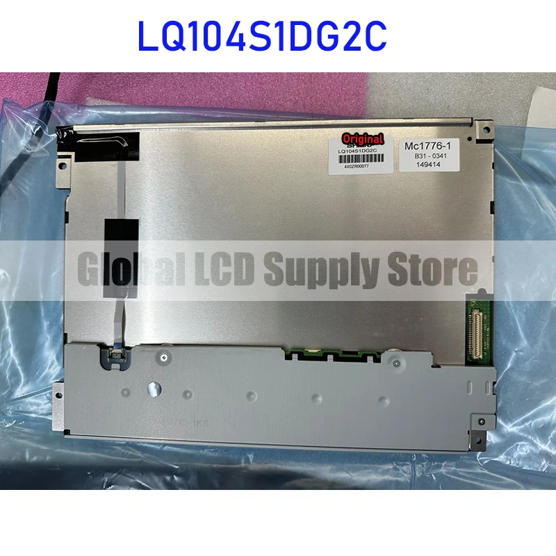 LQ104S1DG2C 10.4 Inch LCD Display Screen Panel Original for Sharp 41 Pins Connector Brand New 100% Tested