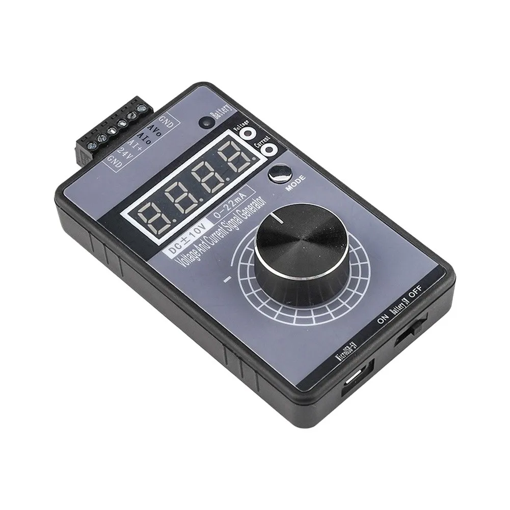 Process Calibrator Analog Calibrator Dual Adjustable Output Generator Dual Adjustable Output Aluminum Alloy Knob