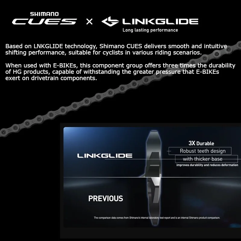 

SHIMANO CUES U6000 Mountain Bike 1x10/11-Speed Shifter Derailleur Chain Cassette Cranset Brake Original Bike Parts Groupset