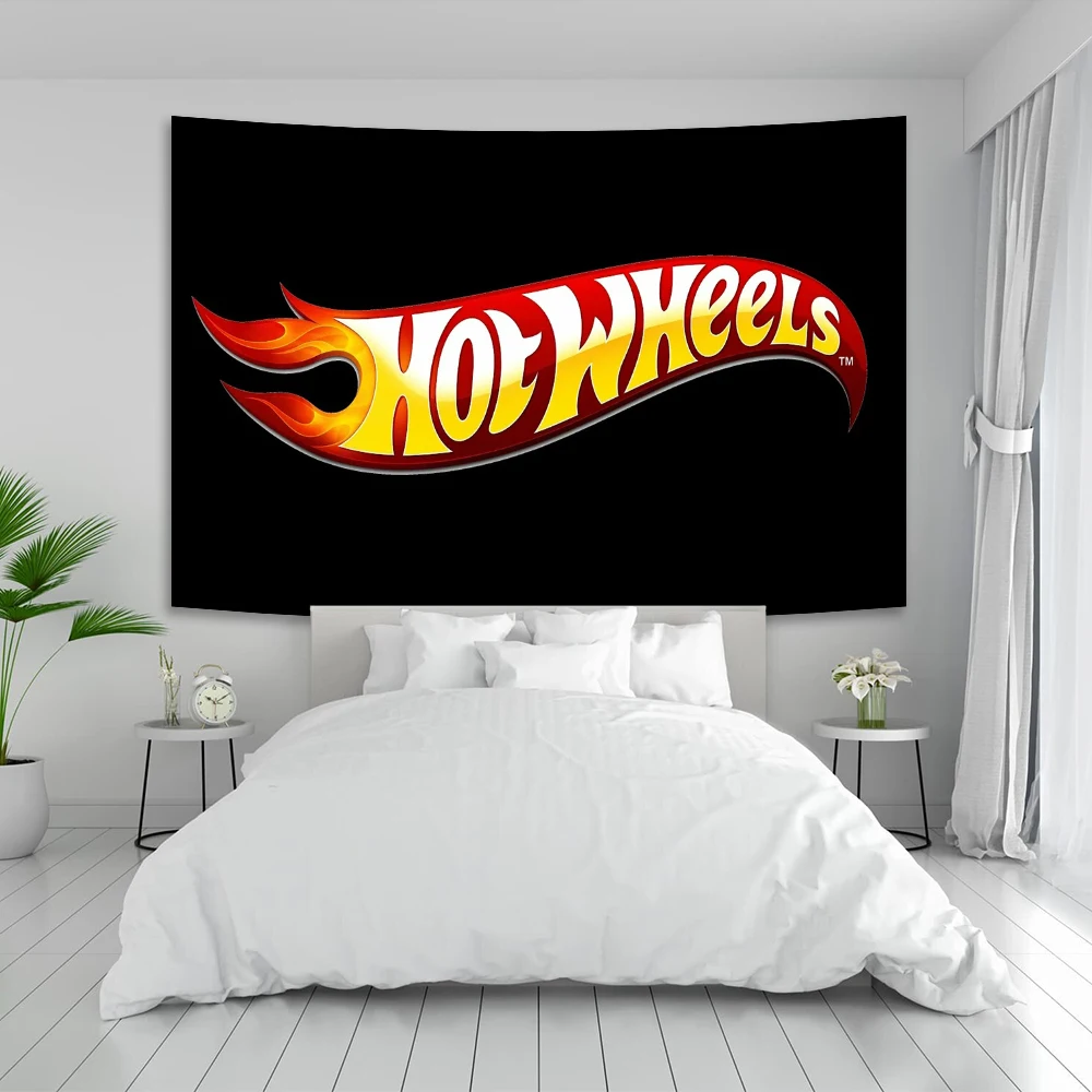 90X150cm Hot Wheels Flag Vintage Collector Car Tapestry Bedroom or Outdoor For Decoration 3x5Fts Nlbflag wall decor