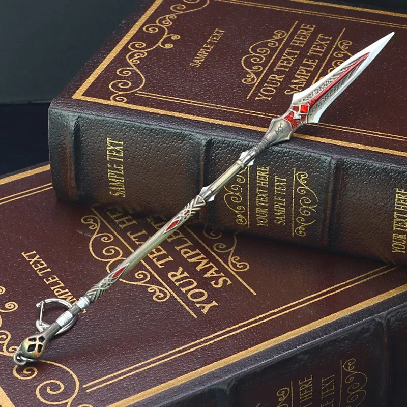 God of War Weapon Ragnarok Draupnir Spear Metal Weapon Katana Sword Spear Weapons Blades of Chaos Toys Ornaments Gifts for Boys