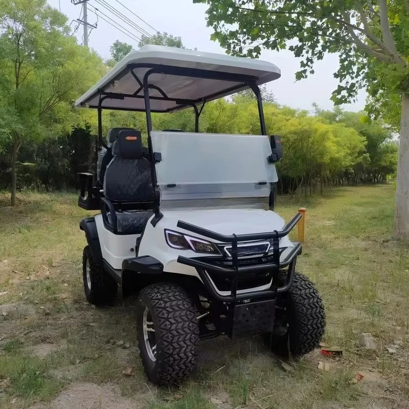 Electric Golfcart 4x4 Utility Lithium Upgrade Off Road Club Car 4 Seats Electric Passenger Golf Cart Accept Customized