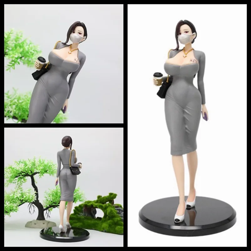 Anime Girl Figure PVC Figurine Collectible Model Statue Desktop Decor Gift for Anime Fans Boxed