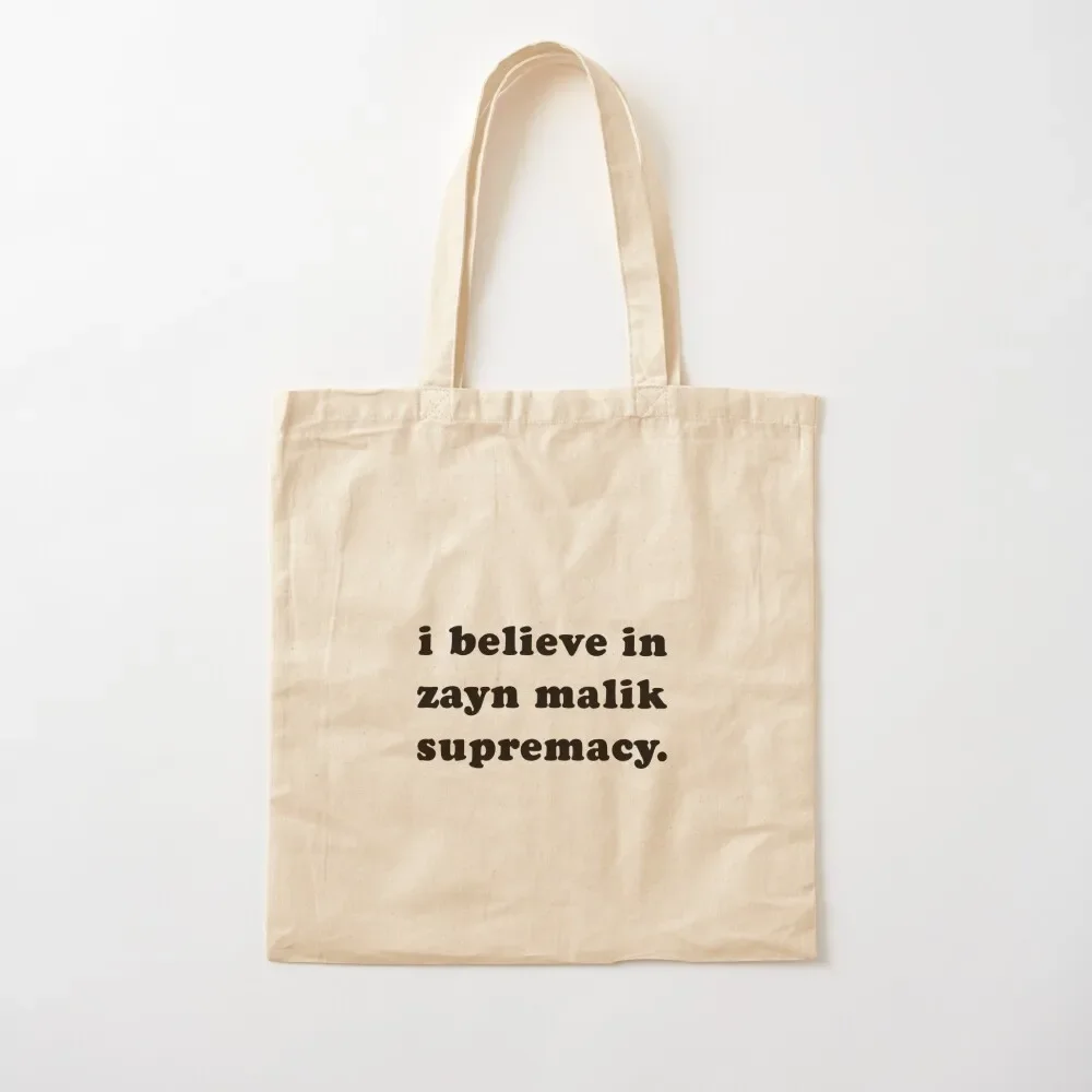 

Zayn Malik Supremacy Tote Bag Handbags Eco Bag Folding