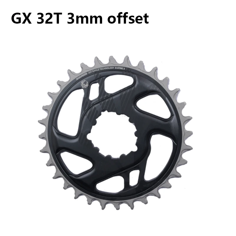 SRAM GX/NX/SX 3mm/6mm Offset Chainring 12 Speed Direct Mount 30T/32T/34T Chainring Original Sram