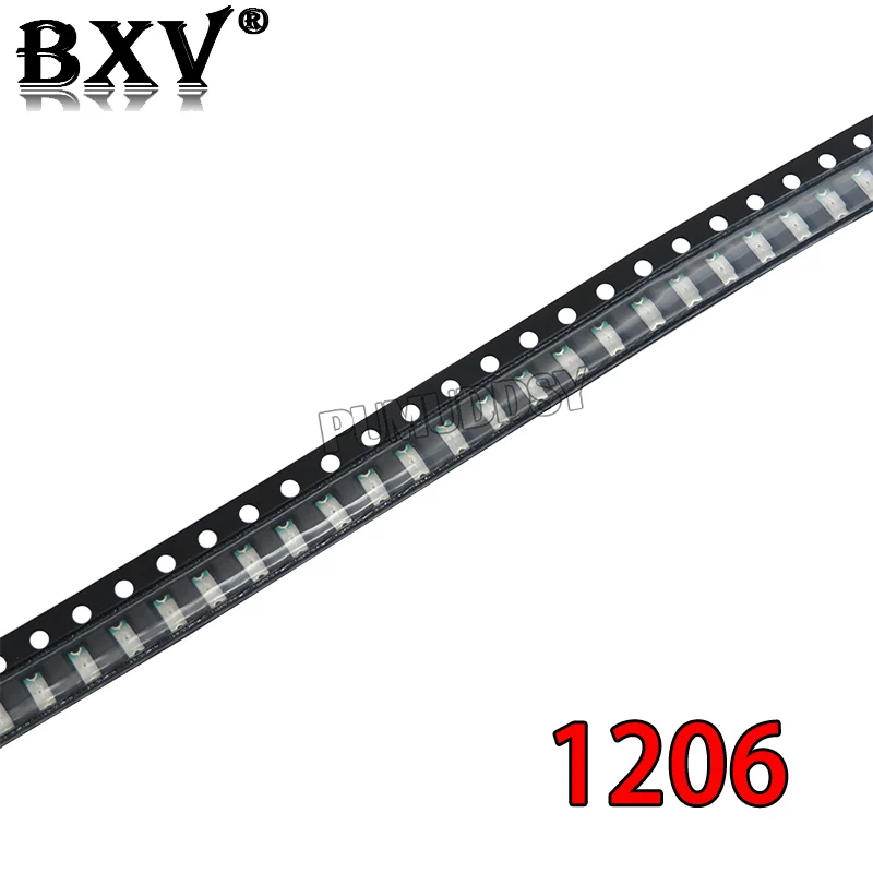 1Reel 0402 0603 0805 1206 1210 SMD New LED Diodes Light Yellow Red Green Blue White 4000PCS 3000PCS 2000PCS