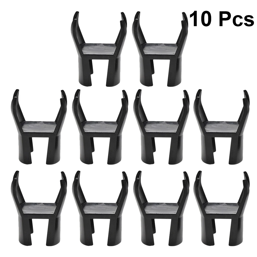 

10 pcs Portable Ball Picker Retriever Golf Tool Claw Accessory Pick Up Gadget for Putter Black Durable No Bending
