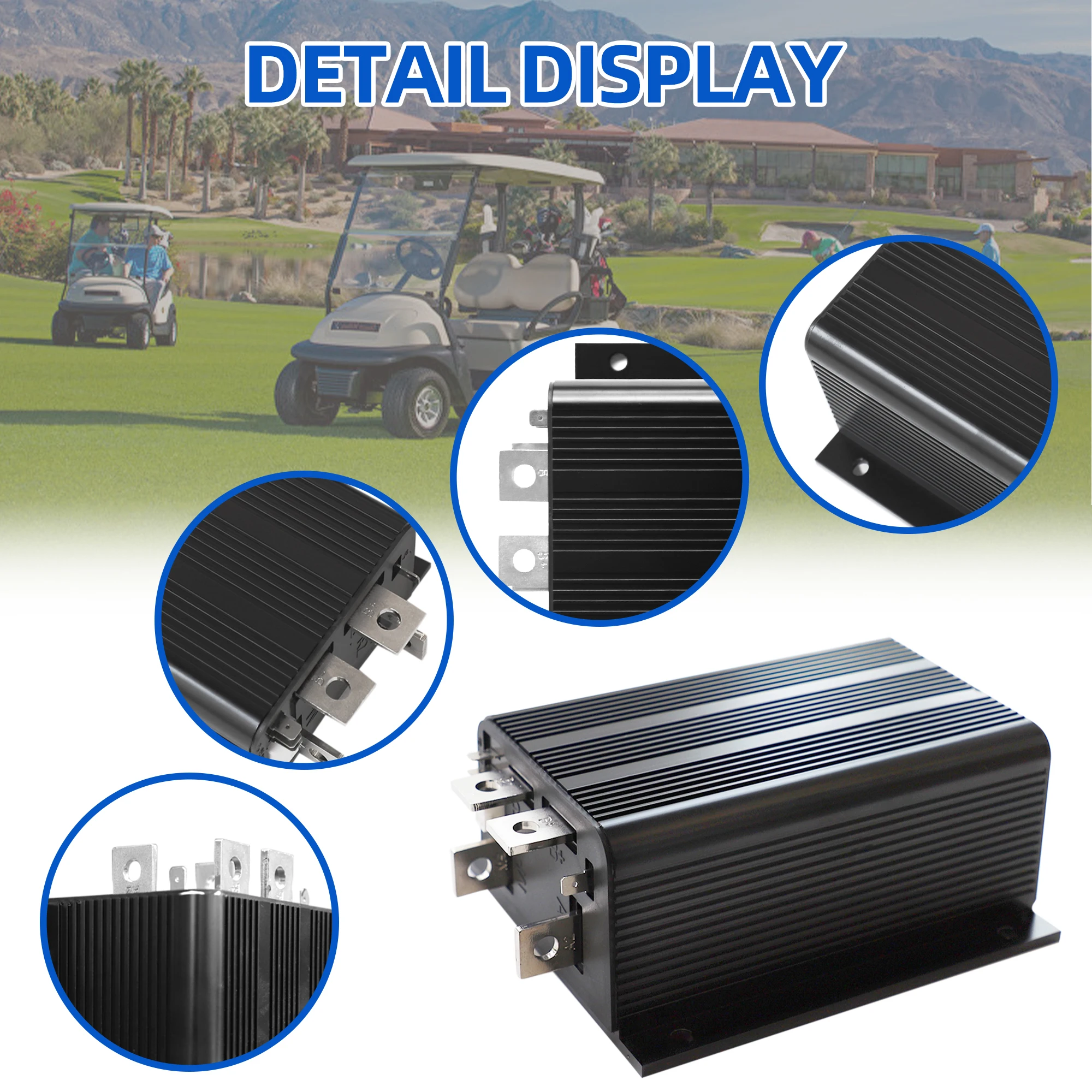 1204-027 Контроллер двигателя постоянного тока 36 В 275 А 20972G1 для Curtis EZGO Marathon 1979-1994 гг.