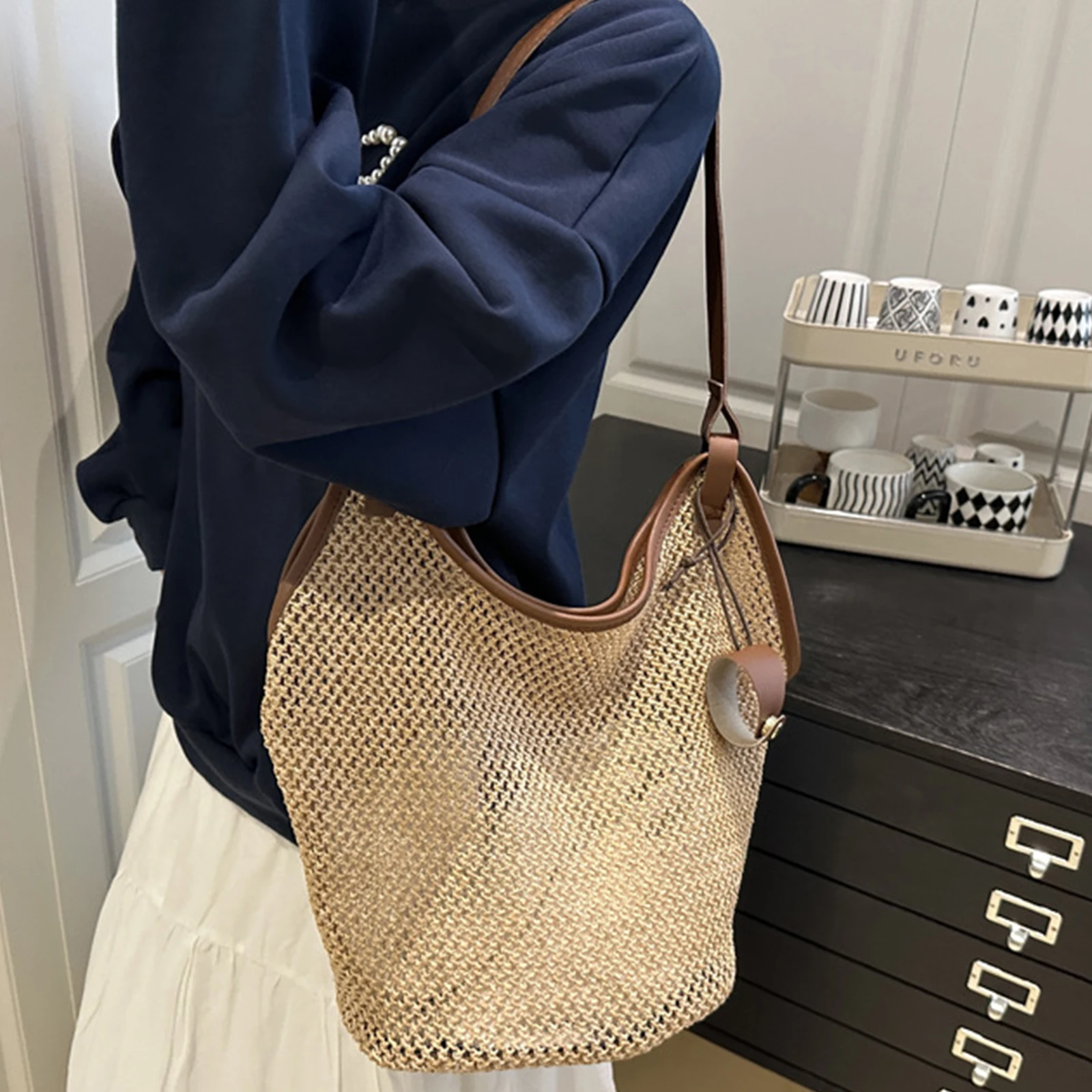 Borsa a Spalla da Spiaggia in  - Tote Bag Beach recensione e prezzo