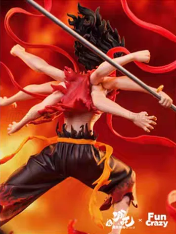 MT】FunCrazy Ne Zha 2 Nezha with Six Arms 1/7 Scale Figure Toy