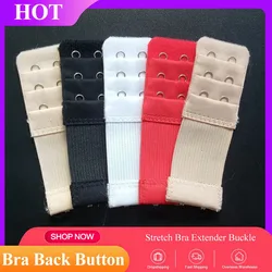 1/3/5 Pcs Bra Extender Elastic 3 Hooks 2 Rows Buckle For Women Hook Clip Expander Adjustable Black Belt Women's Intimates Acces