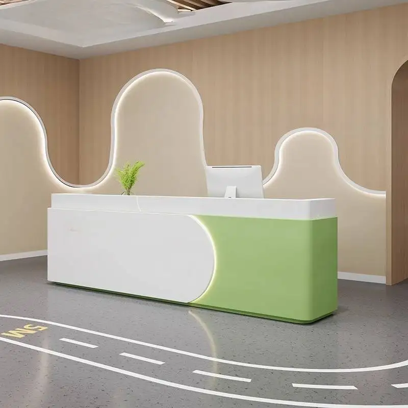 

Cofeeshop Boutique Reception Desks Modern Small Business Lectern Reception Desks Counter Church Mostrador Recepcion Furniture