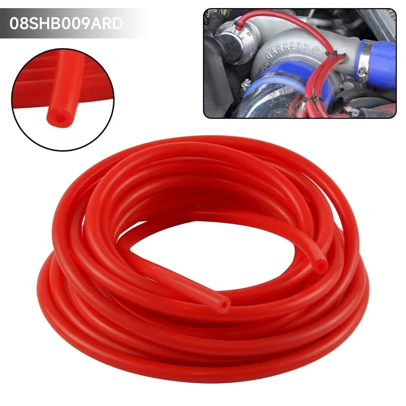 3 mm Silicone Vacuum Tube Hose Silicon Tubing 5 Meter / 16Ft For Turbo Boost Water Air