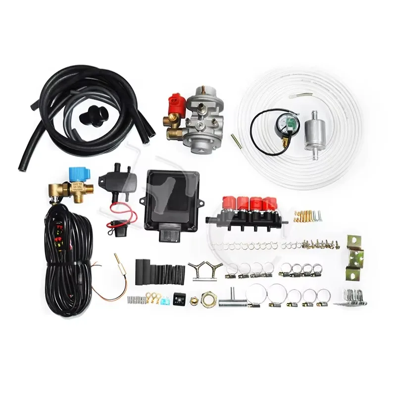 Kraftstoffeinspritzungssatz, 4-Zylinder-Sequentialsätze, komplette Cng-Kits mit automatischer Umwandlung
