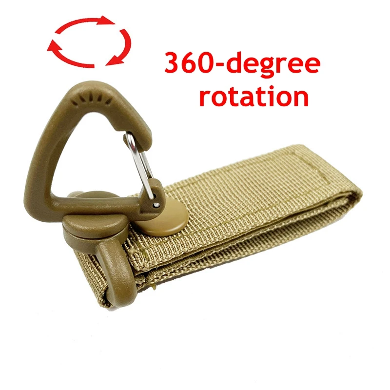 التكتيكية مفتاح سلسلة حلقية D-حلقة المفاجئة كليب Carabiners المفاتيح حارس مشبك خطاطيف تعليق حامل والعتاد خفيفة الوزن #1