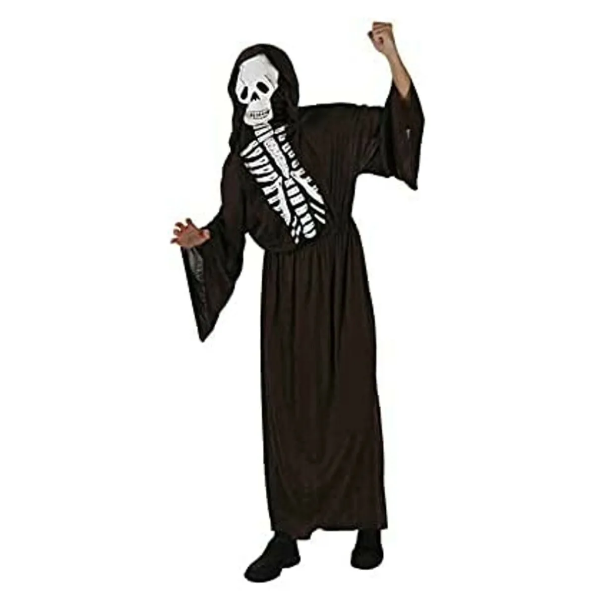 Disfraz Esqueleto Hombre Adulto Para Fiesta Halloween Carnaval Teatro
