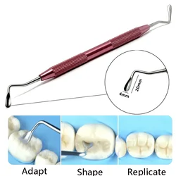 Dental Resin Filling Spatula Dental Aesthetic Restoration Replica Posterior Teeth for Simplifying Occlusal Modeling Tools