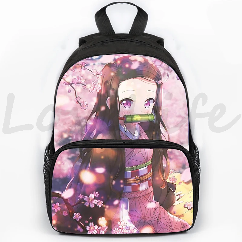 Kinder Dämonen töter Kimetsu kein Yaiba Rucksack Junge Mädchen Manga Schult asche Mochila Top-Qualität Kinder Anime Bücher tasche Reise Tages rucksack