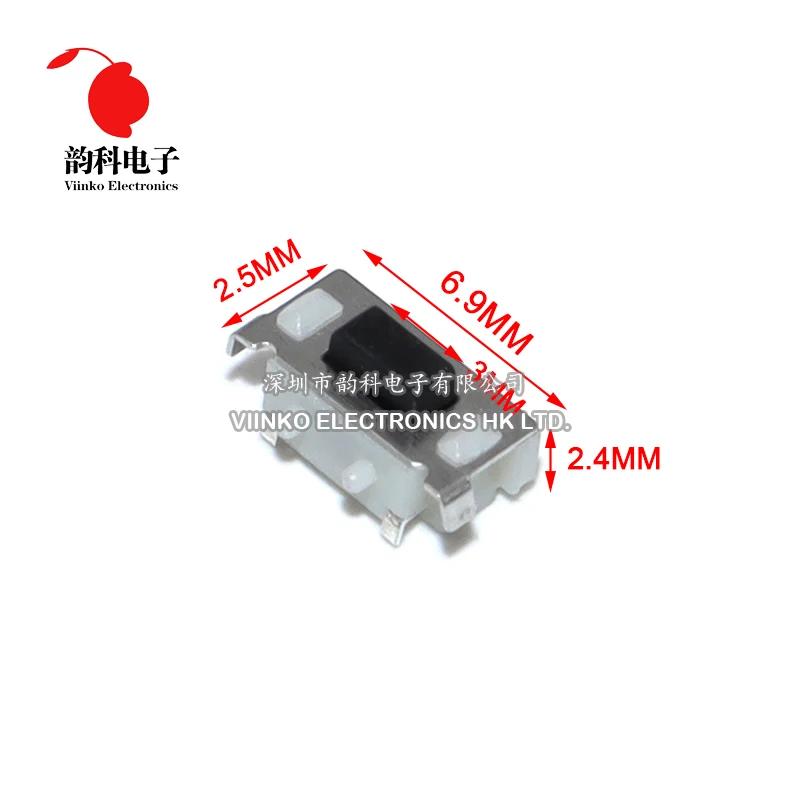 3X6X3.5 3*6*3.5MM Micro Tactile Tact Keys Buttons SMD Push Side Button Switches 3*6mm