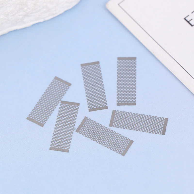 Resistenza a maglia 18.6x2mm 0.17ohm filo A1 Ni80 bobina a strumenti accessori per smontaggio portatile 10 pezzi
