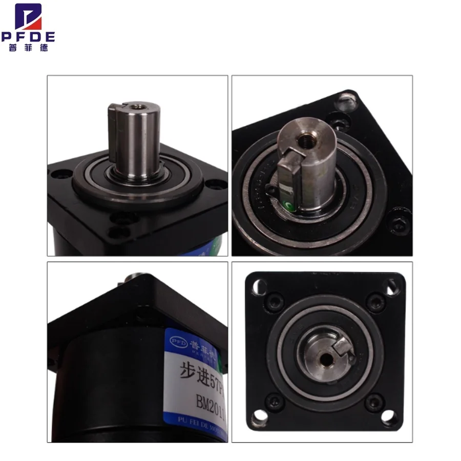NEMA23  Economical Type Planetary Gear Stepper Motor 82mm 2.3N. m  3A  Ratio 4/5/6/10/16/24/36  with  driver DM542