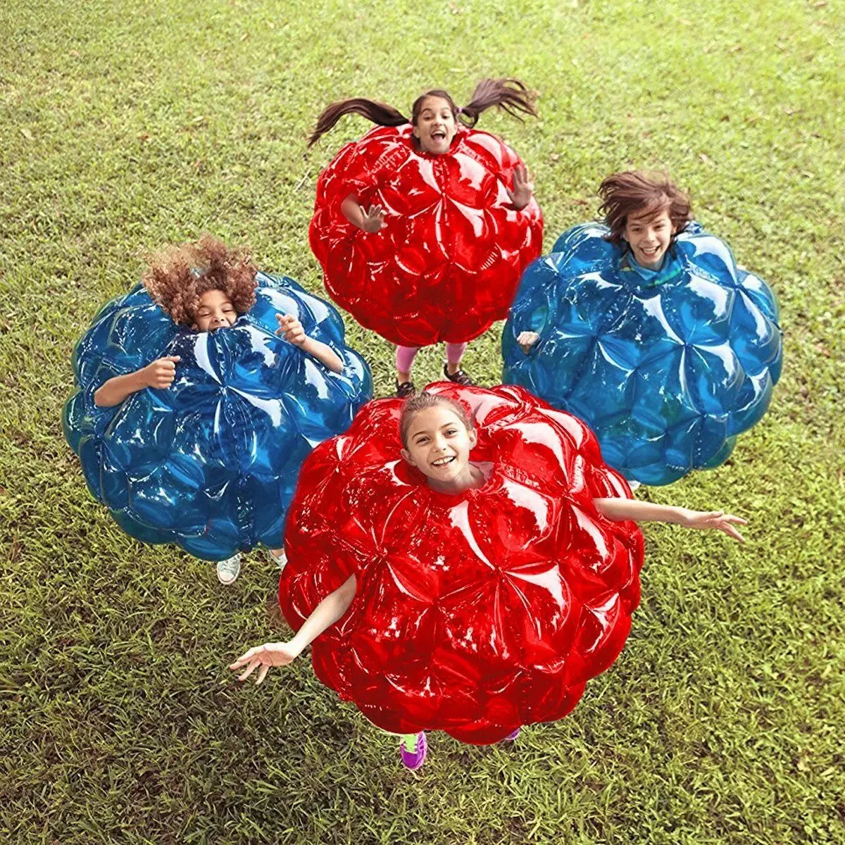 Kids Inflatbale Wearable Buddy Bumper Zorb Balls Durable PVC Viny Bubble Ball Outdoor Games Kids Toys