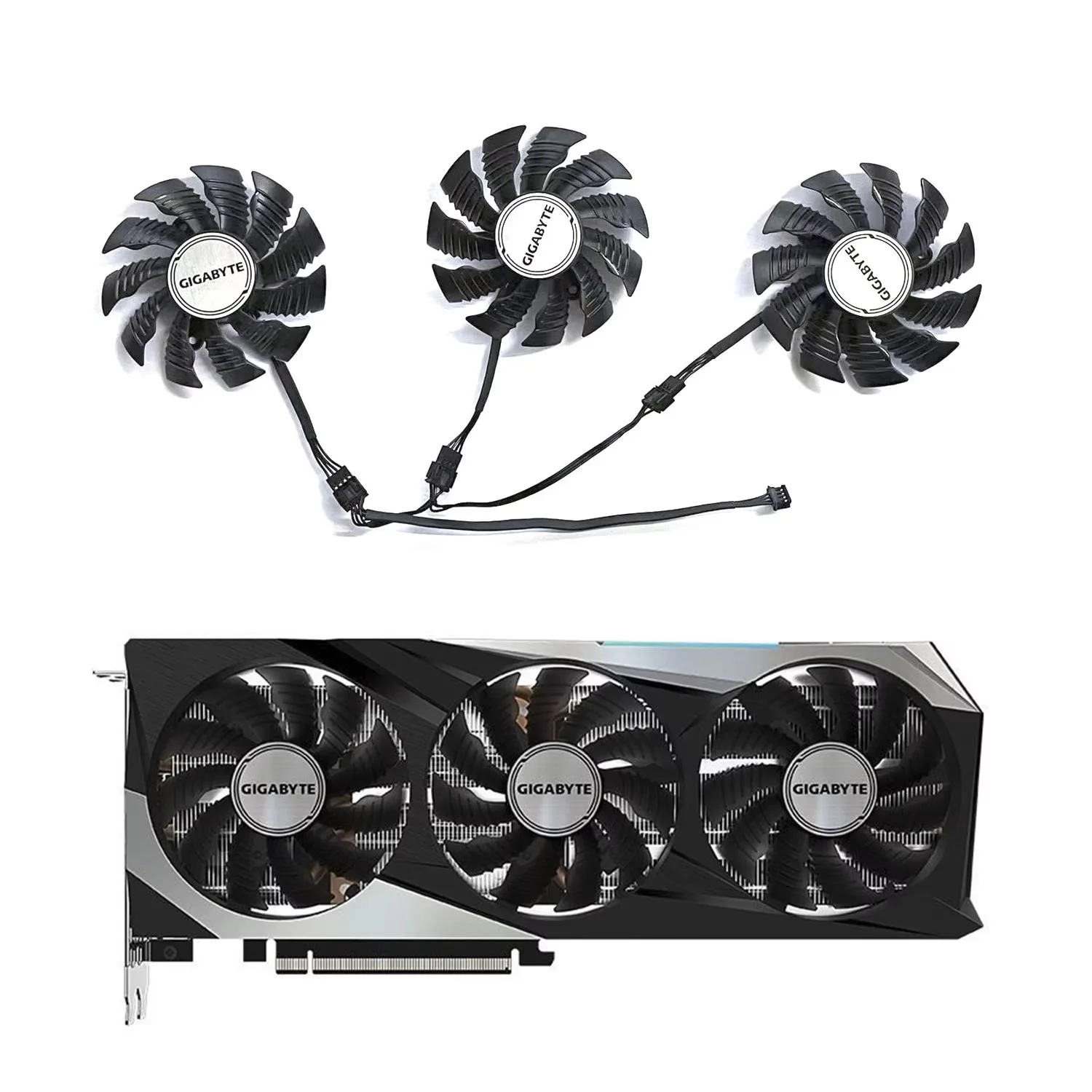 82MM 4PIN T128010SU RX6800XT New GPU Fan for GIGABYTE Radeon RX6800 6800XT 6900XT GAMING OC Graphics Card