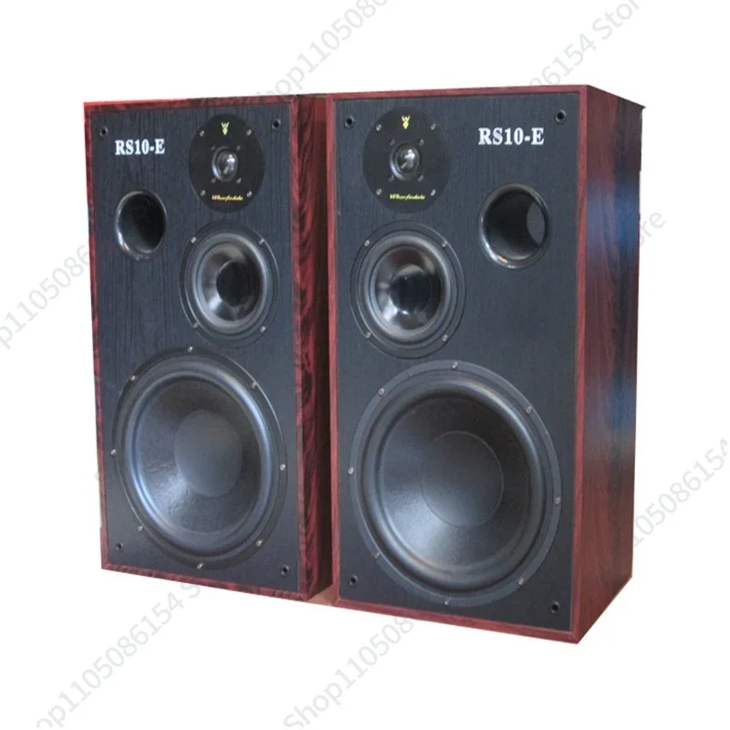 

10-дюймовая полочная Hi-Fi акустическая система с мощными басами, трехполосная, для дома, пара