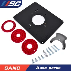 OEM PRS4034 New Predrilled Router Table Insert Plate incl.Level-Loc Rings For Triton