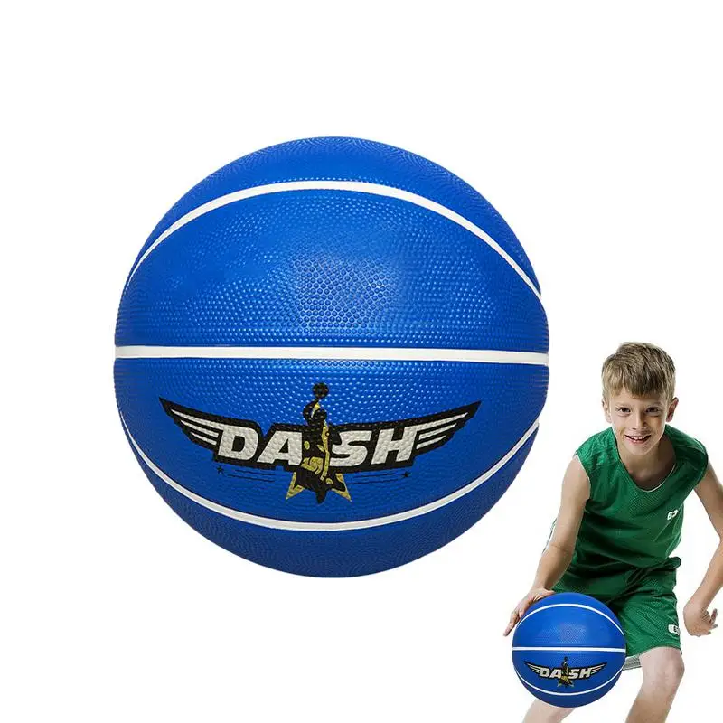 

Game Basketball Wear-Resistant Elastic Size 5 Size 7 Practice Basketball Indoor Outdoor Sports Gear Training Accessories For