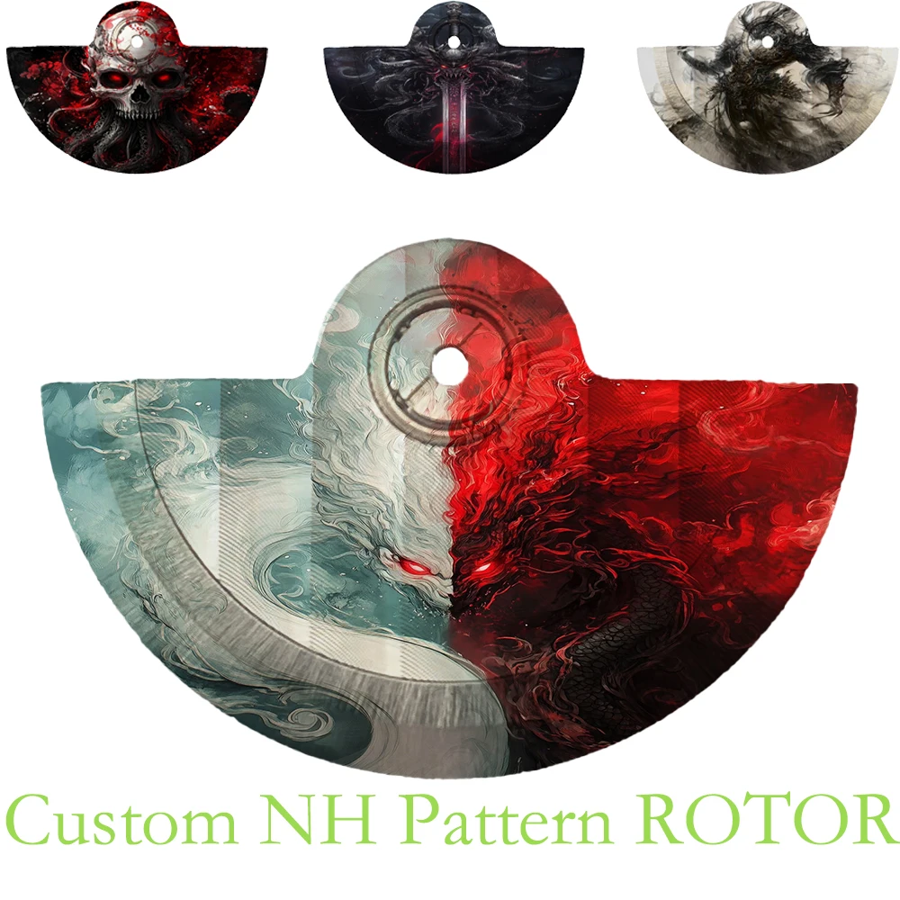 octopus tyles Pattern NH35 Rotor Movements Oscillating Weight Rotors Compatible for NH34 NH35 NH38 Movements Replacement Parts
