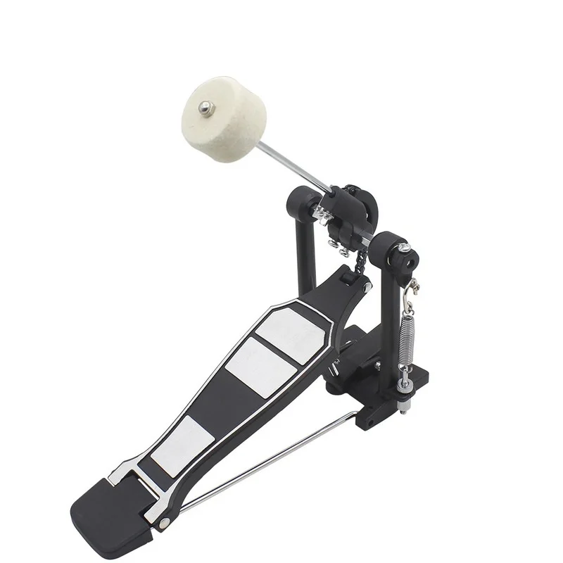 High Quality Bass Drum Pedal Beater Singer Tension Spring and Single Chain Drive Percussion Instrument Parts & Accessories