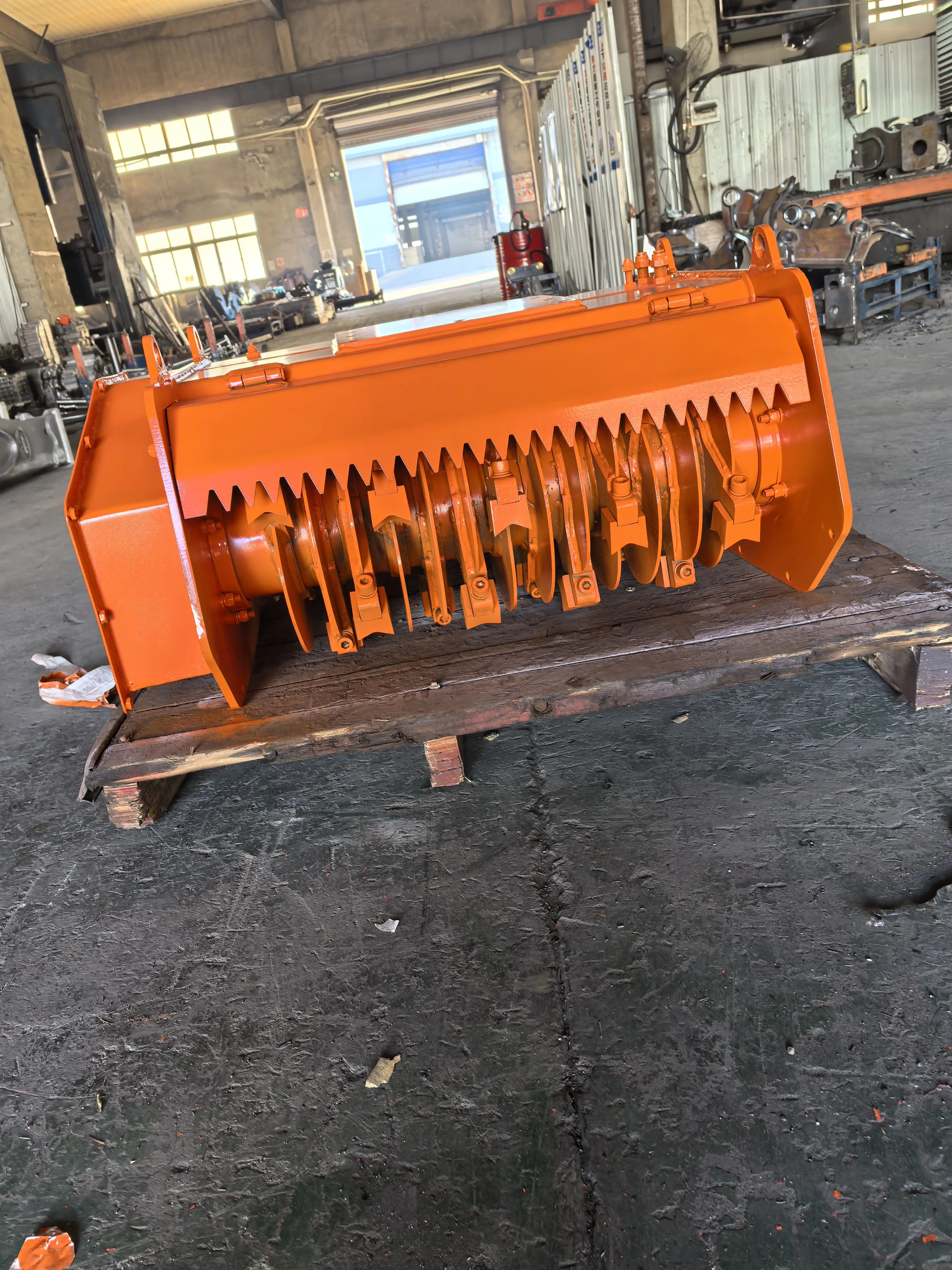 High Quality Customized Portable Wood Chipper Mulcher - Efficient Forestry Tool with New Motor for Construction Industry