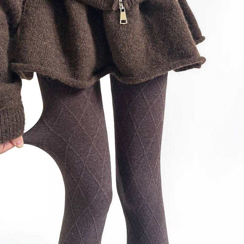 الشتاء خمر شبكة الجوارب النساء عالية الخصر مطاطا سليم الدافئة جوارب طويلة 2026 الربيع الشارع الشهير Y2K الجوارب الجورب #5