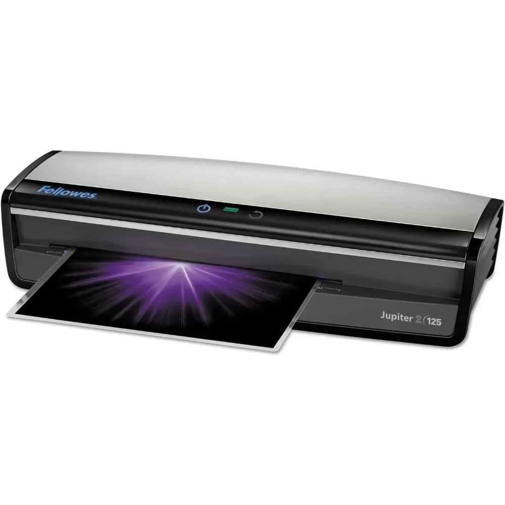 Jupiter 2 125 Laminator with 10 Pouches, 12.5 Inch (5734101), Black & Grey