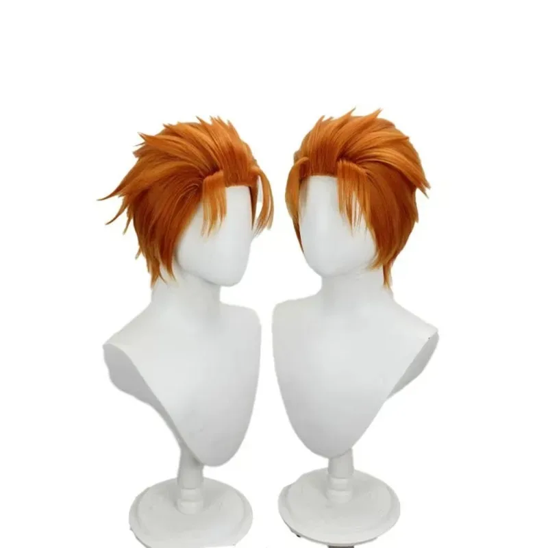 25COSHOKAGE NINJA Pain Cosplay peluca sintética corta recta peluca Anime Coser linda chica fibra resistente al calor parte de peluca de alta calidad