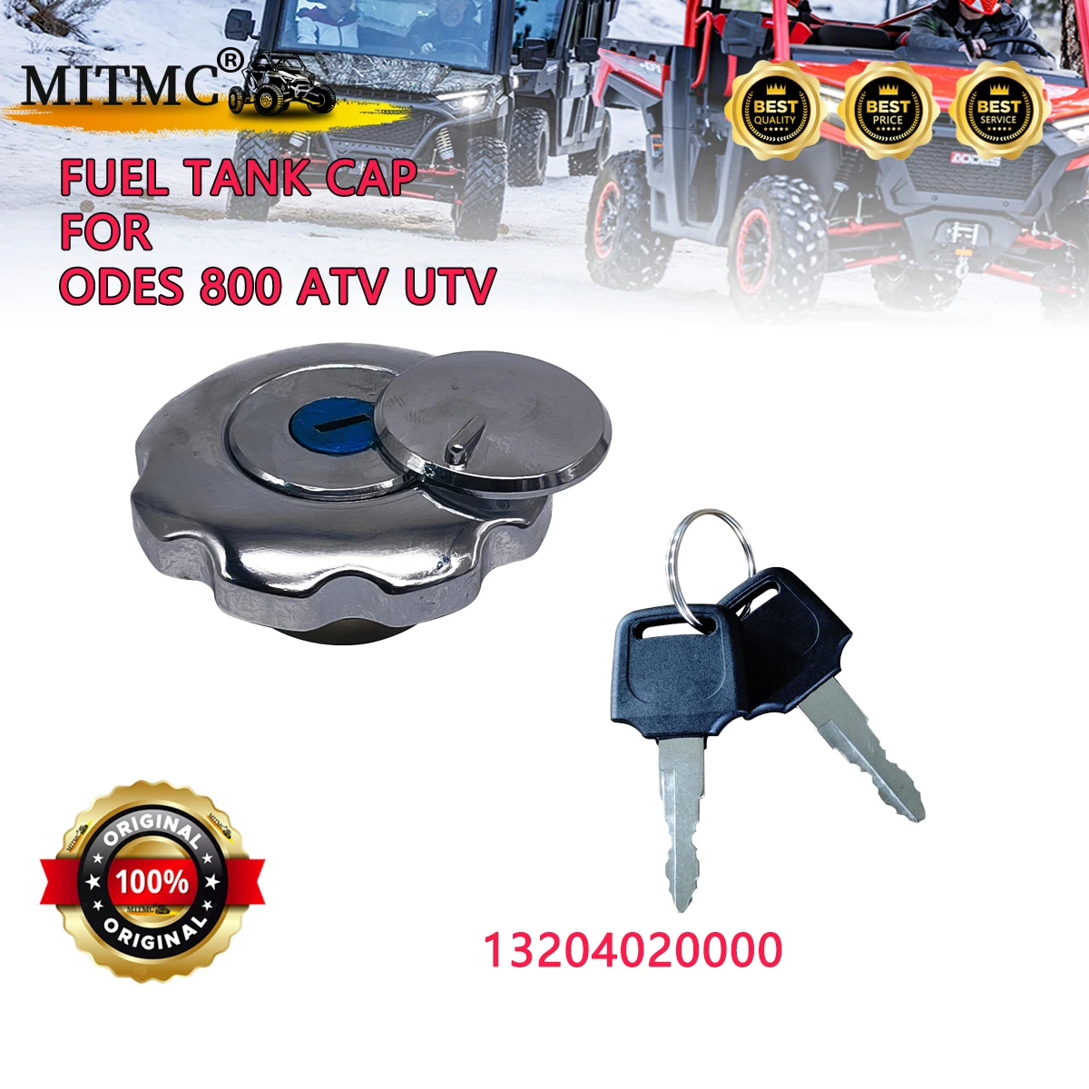 

Оригинальная крышка топливного бака для ODES 800 ATV UTV QUAD GO KART, код деталей 13204020000