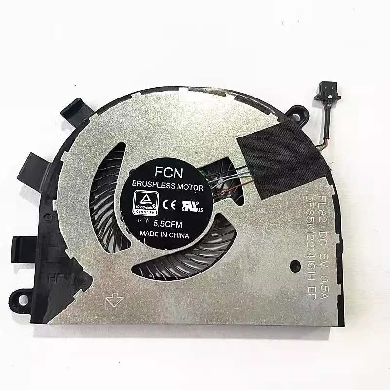 New CPU Fan for DELL 15-5584 5481 P85F Latitude 3400 3500 0T6RHW Laptop Cooling Cooler Fan