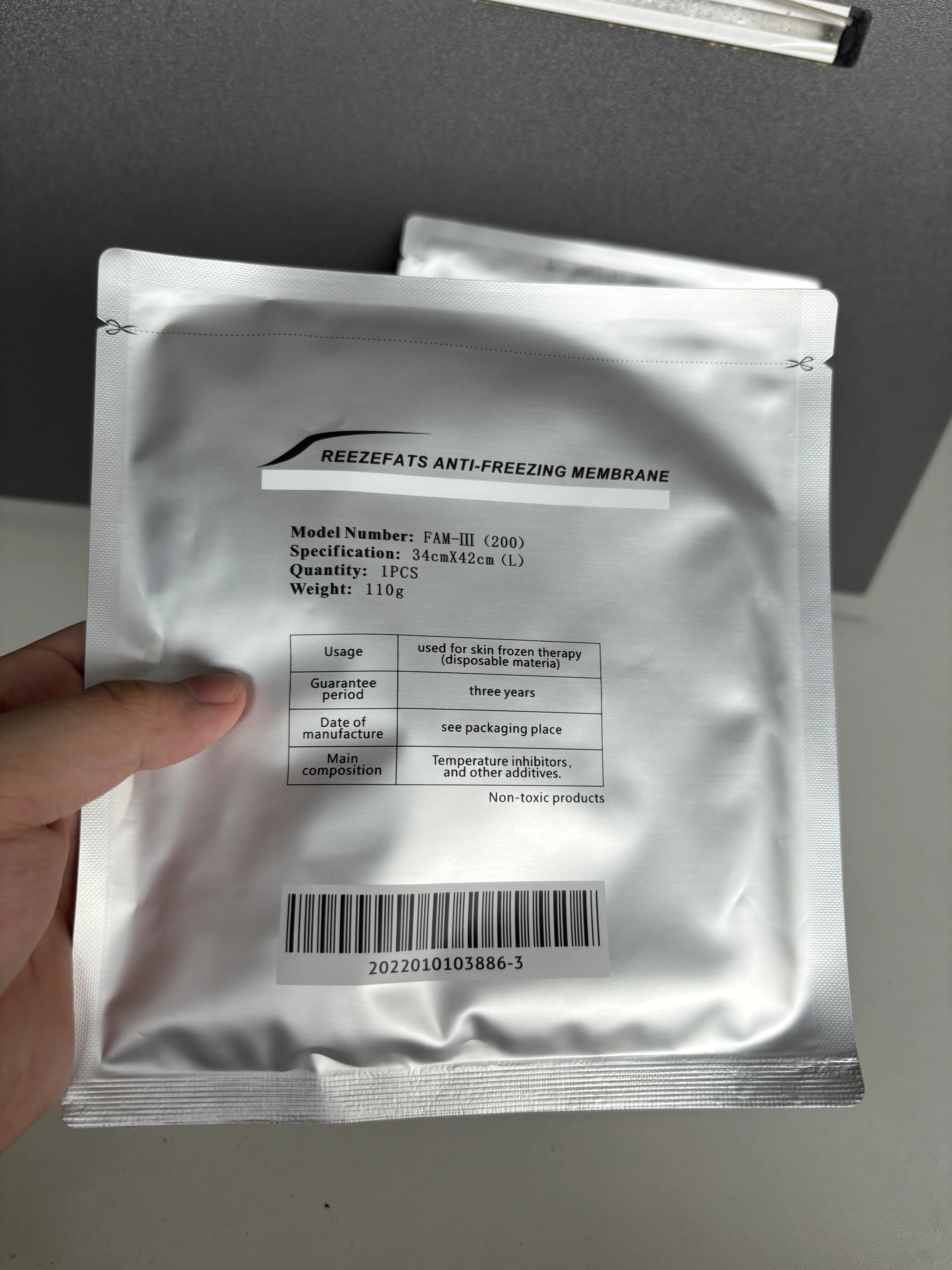 50 Pcs Anti Freeze Membrane Skin Freezing Fat Removal Cryotherapy Barrier Sheets For Cryo Machine Slimming Use