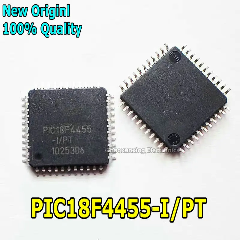 5~10PCS   New   PIC18F4455-I/PT    PIC18F4455    LQFP-44   Chipset