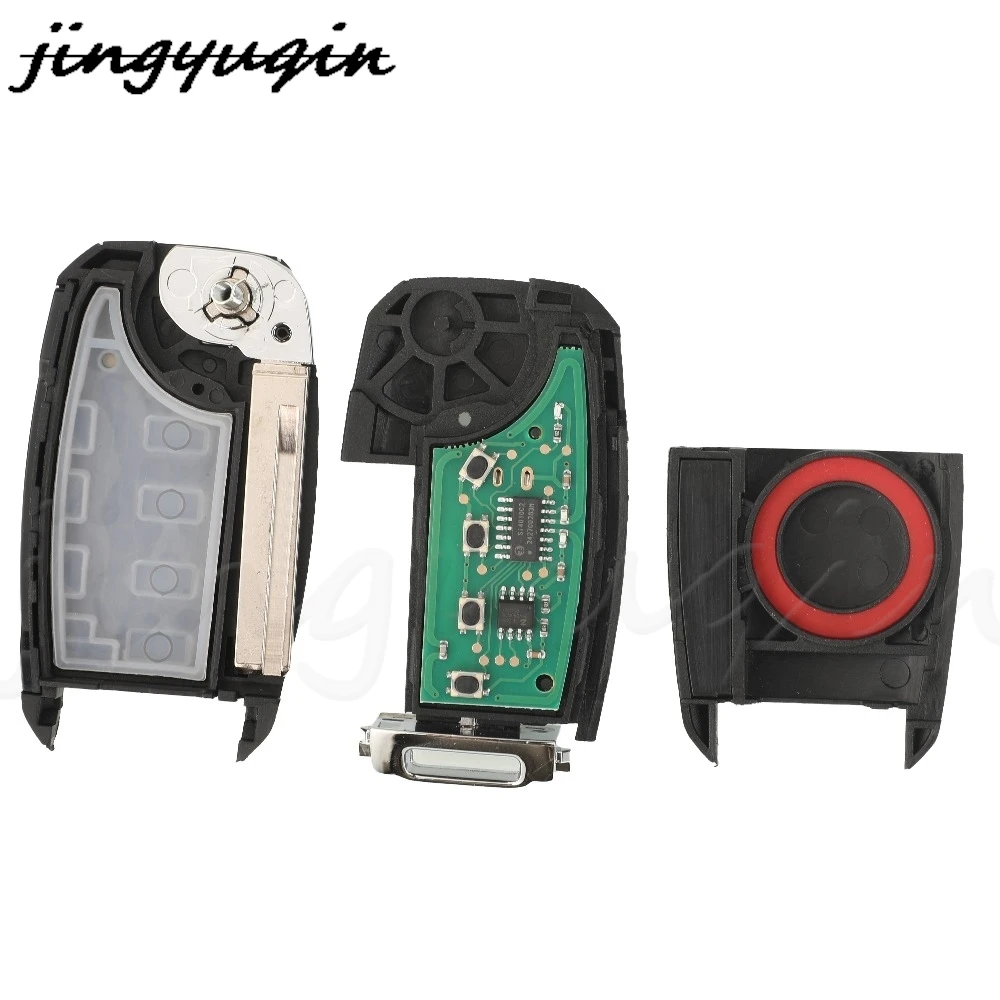 Jingyuqin OSLOKA-910T llave de coche remota con tapa de 4 botones 433MHz Chip 4D para Kia Sorento 2016 - 2019 Control de mando a distancia automático plegable