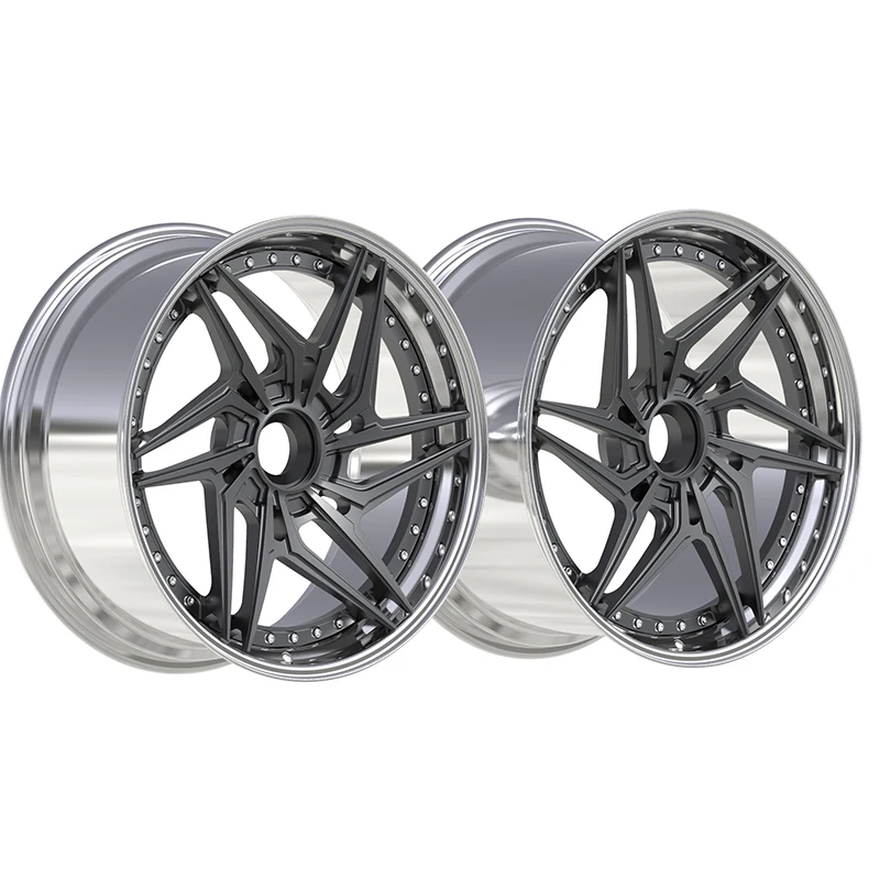 

Custom Forged 2-Piece Alloy Wheels 5x130 For Porsche 911 For 718 Cayman Boxster For Panamera Macan Cayenne Taycan