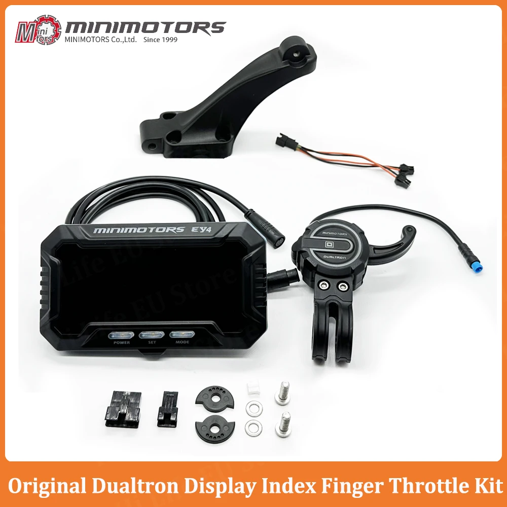 Accessoires de compteur pour trottinettes électriques Dualtron Victor Luxury Plus, Dualtron Thunder III, Dualtron New Storm Limited, Dualtron New Spider II, New Achilleus, New City, New Thunder II Special Mini Long Body - Écran d'affichage et accélérateur au doigt.